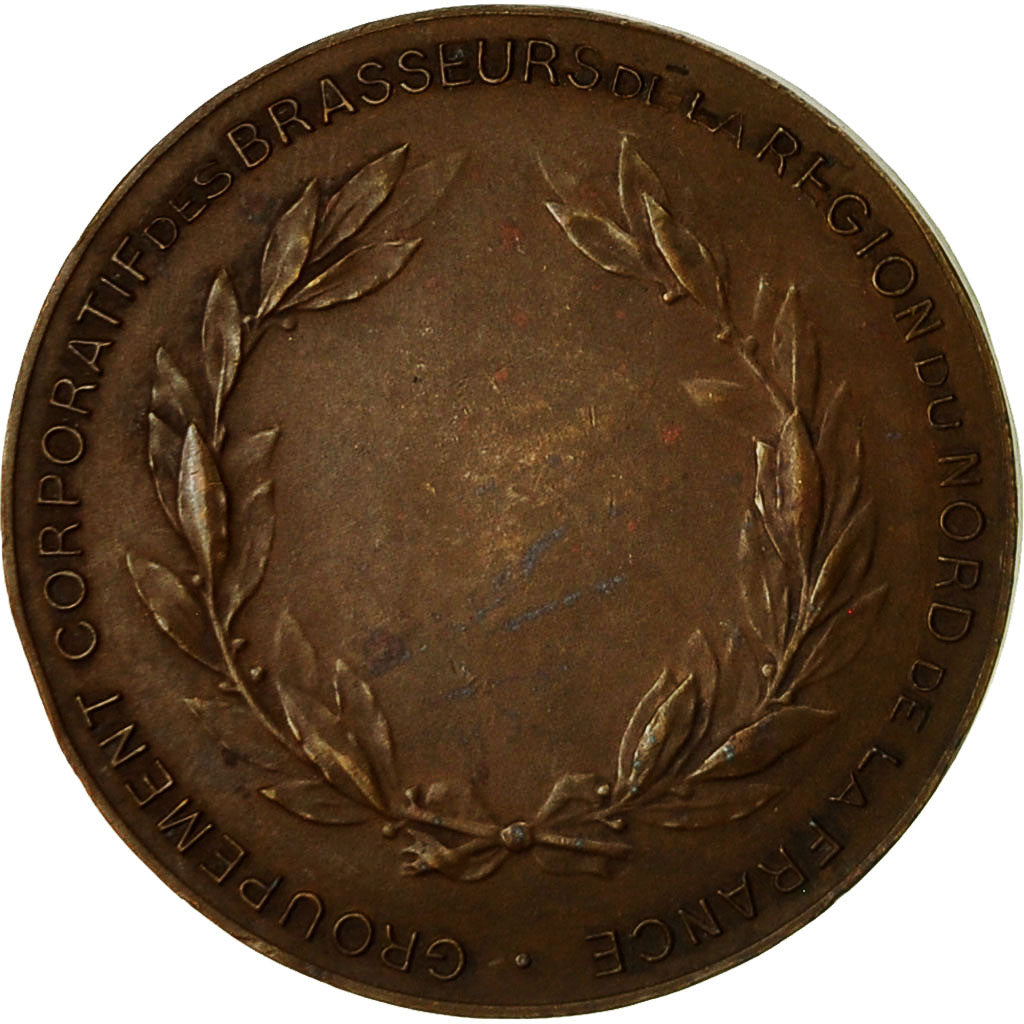 Frankrijk, Medaille, Corporation des Brasseurs du Nord de la France, Charl, PR