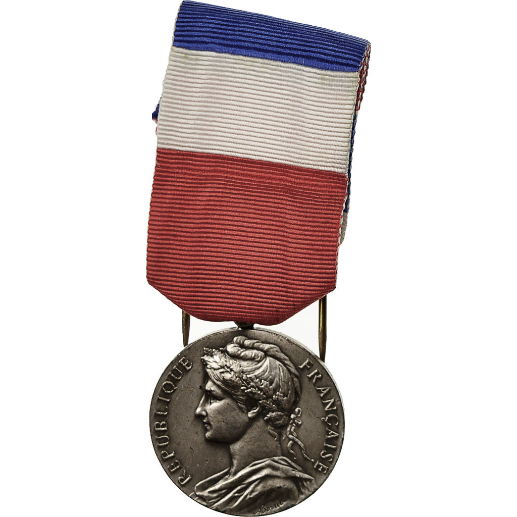 France, Médaille d'honneur du travail, Médaille, 1985, Excellent Quality
