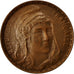 France, Médaille, Marianne, République Française, 1968, Dubois.H, TTB, Bronze