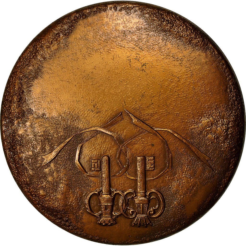 Francia, medalla, Villes Jumelées ,, Turlan, EBC, Bronce