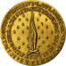 France, Médaille, La Résistance, De Jeager, SUP+, Gilt Bronze