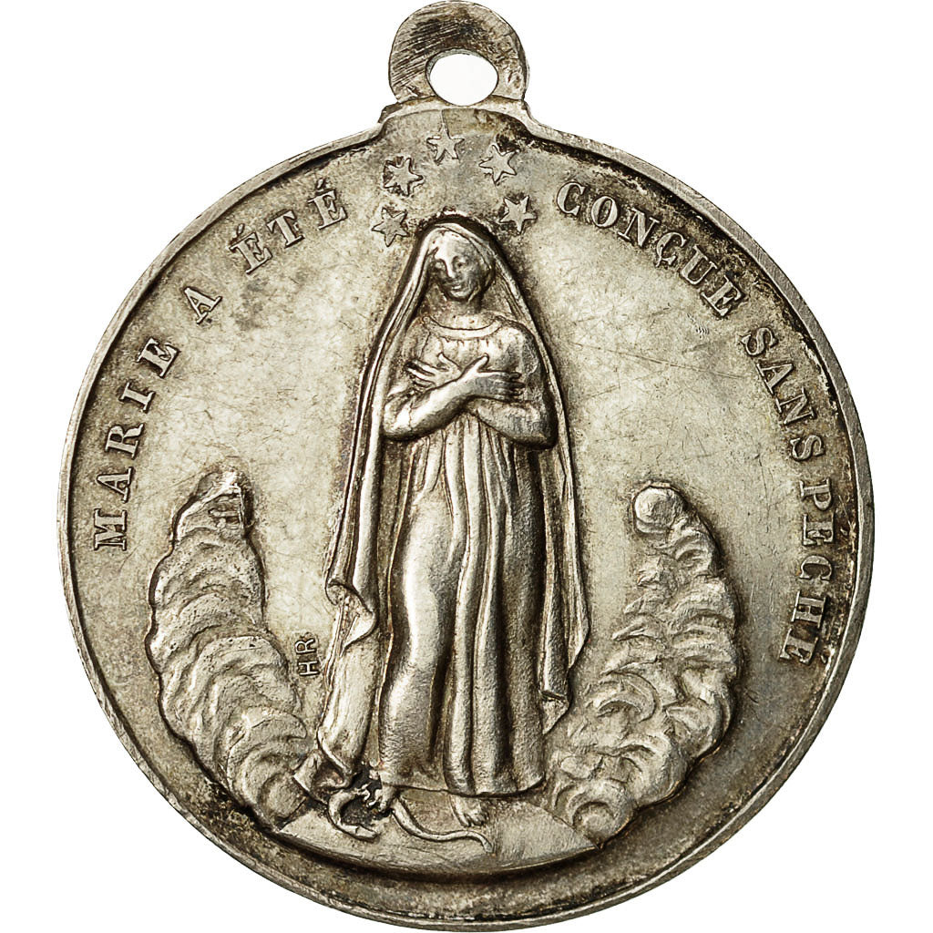 France, Medal, Religion, Marie, EF(40-45), Silver