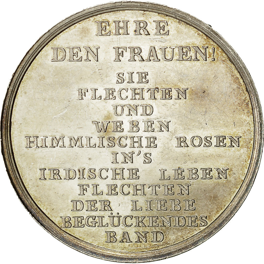 Germany, Medal, Religion, Ehre Den Frauen, Loos, MS(60-62), Silver