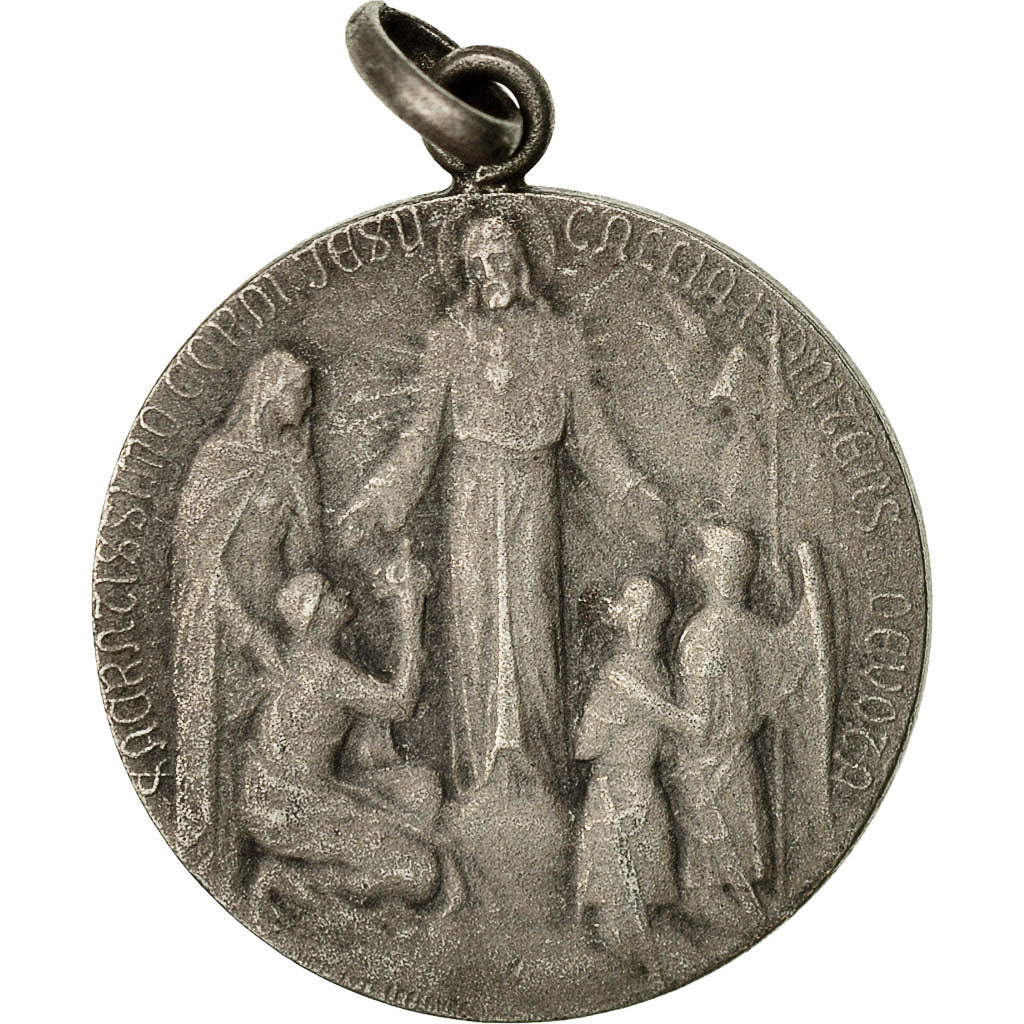 France, Medal, Religion, Consécration, Basilique du Sacré Coeur, 1919