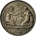 France, Medal, Mariage, Religion, 1865, Petit, MS(60-62), Silver