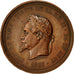 France, Medal, Napoléon III, Visite de la Chambre de Commerce de Lille, 1867