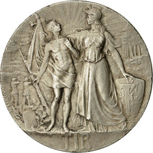 France, Medal, Concours de Tir, Mattei, AU(55-58), Silvered bronze