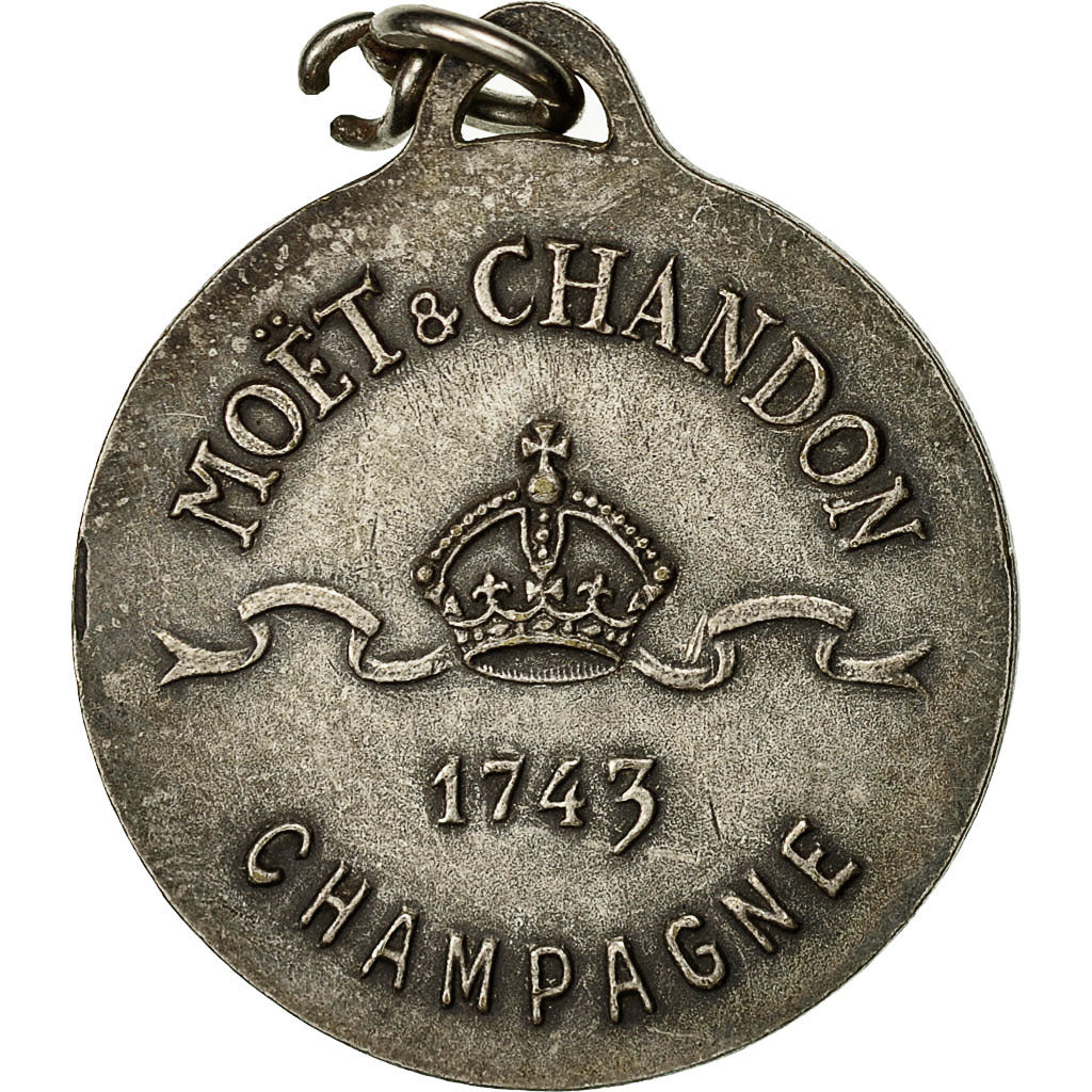 France, Medal, Dom Pérignon, Champagne Moët et Chambon, Duseaux, AU(50-53)