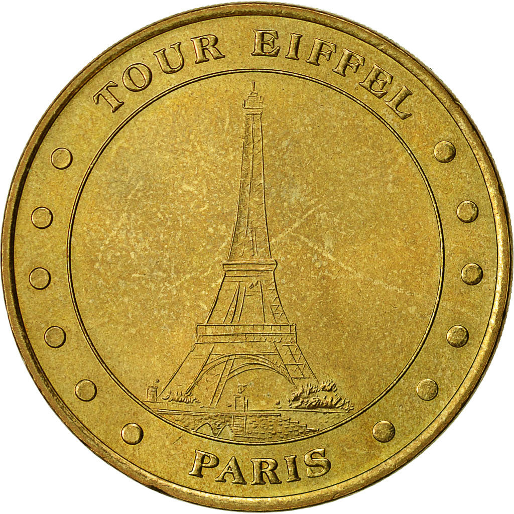 Francia, Jeton, Touristic token, Paris - La Tour Eiffel, 2002, Monnaie de Paris