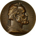 France, Medal, Victor Hugo, Souvenir du Centenaire, Chaplain, AU(55-58), Bronze