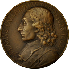 France, Medal, Blaise Pascal, Clermont-Ferrant, AU(55-58), Bronze