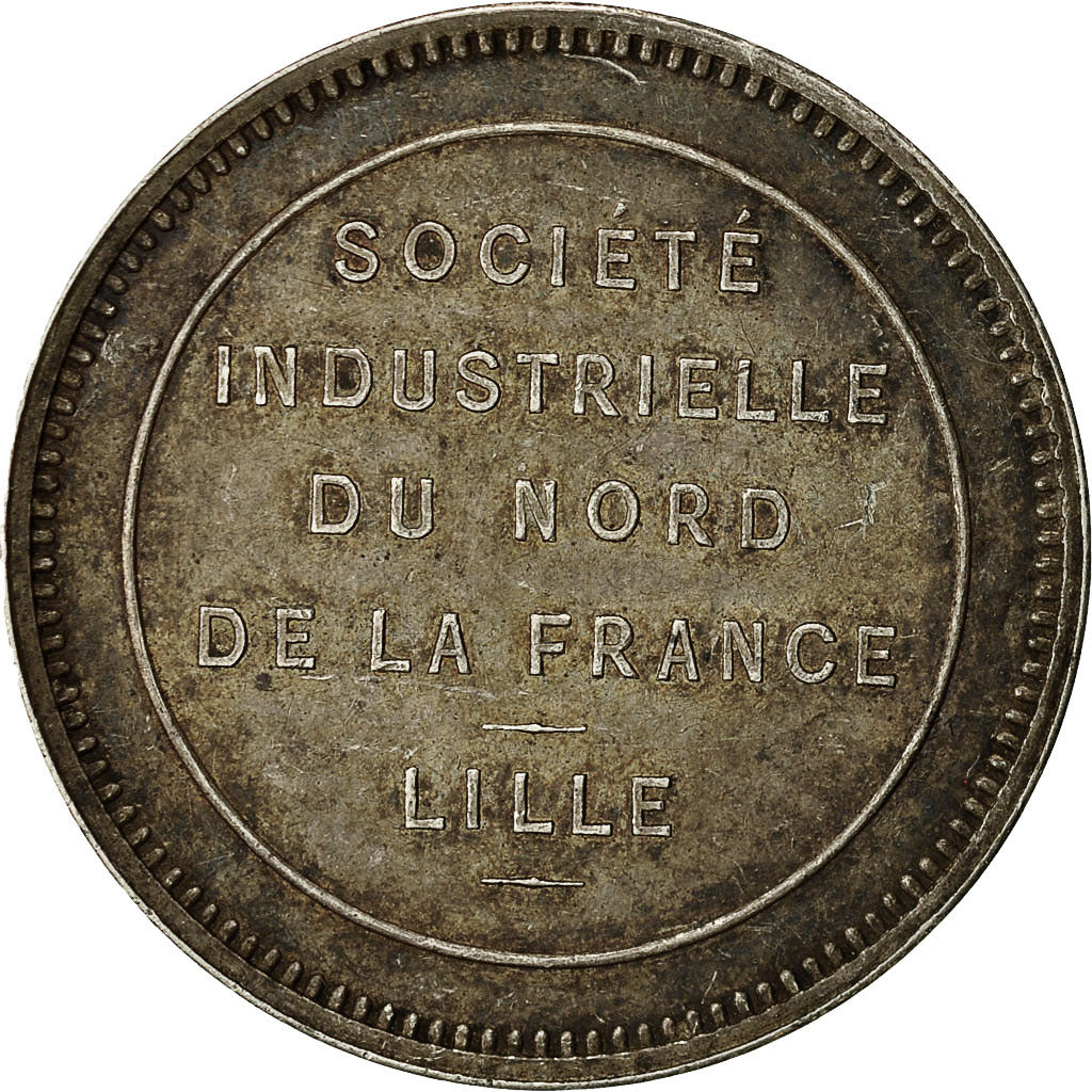 Frankreich, Medaille, Société Industrielle du Nord de la France, Chabaud, VZ+