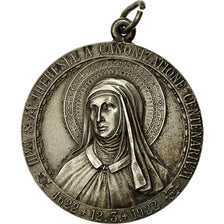 Italie, Médaille, Canonisation de Thérésa de Jésus, 1922, SUP, Argent