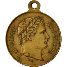 France, Medal, Inauguration du Tombeau de Napoléon Ier, 1853, AU(50-53), Copper