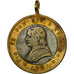 Vaticano, medalla, Pie IX, Jubilé, Rome, 1877, MBC, Copper Gilt