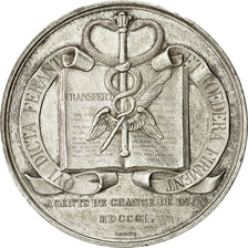 France, Médaille, Agents de Change de Lyon, Barre, SUP, Argent