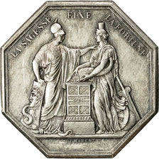 Frankrijk, Token, Banque de France, An VIII, Dumarest, PR, Zilver