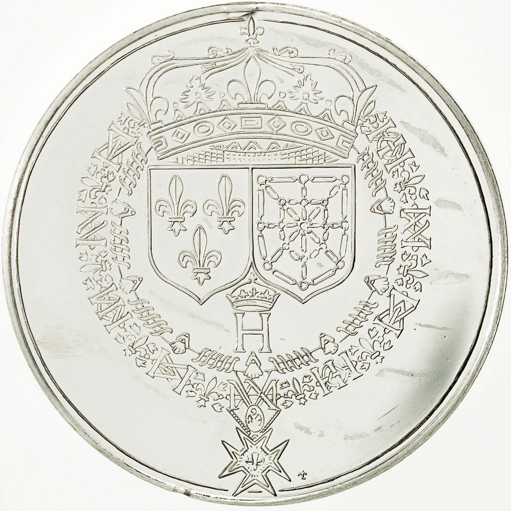 France, Médaille, Roi de France, Henri IV, SPL, Argent