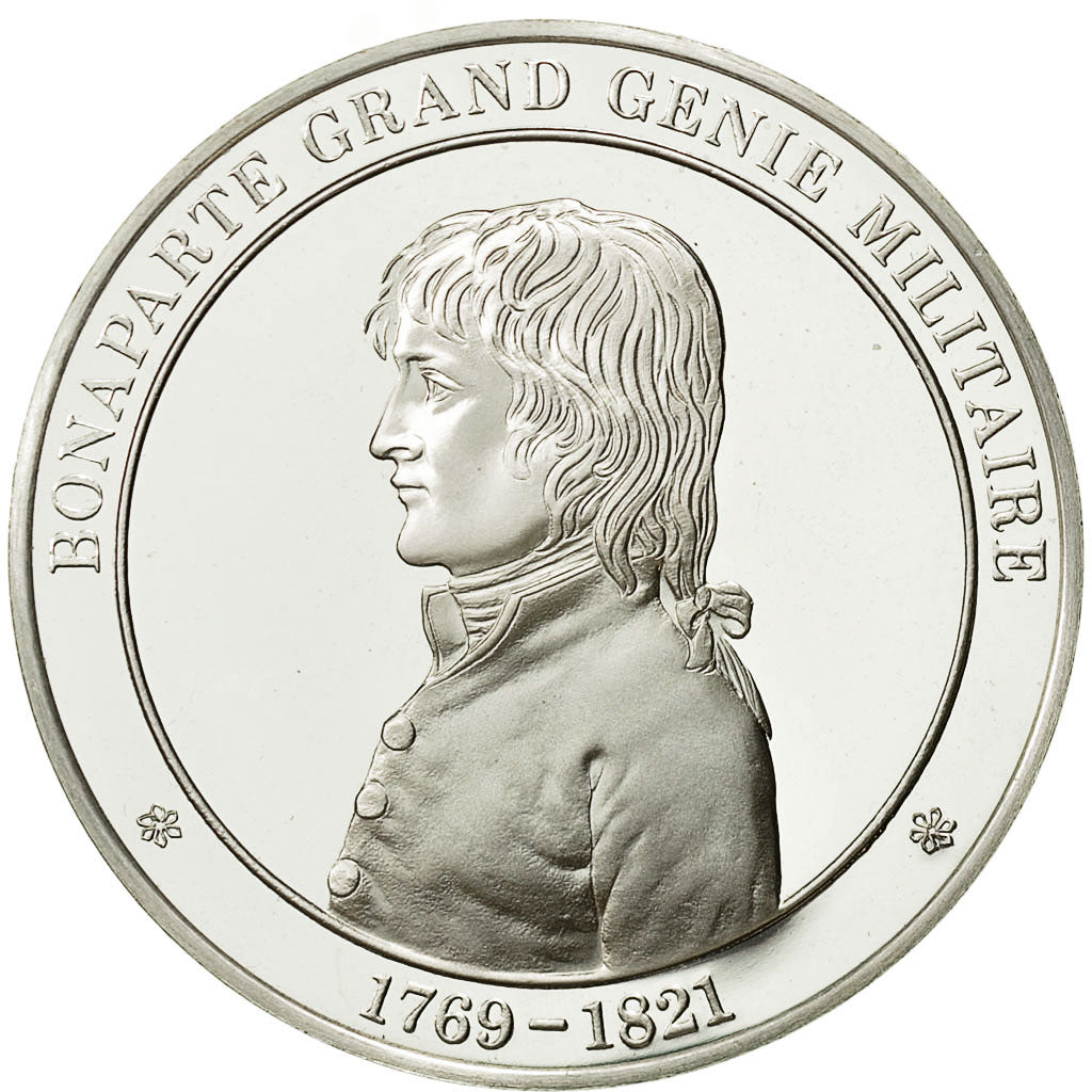 France, Médaille, Napoléon Bonaparte, Grand Génie Militaire, SPL, Argent