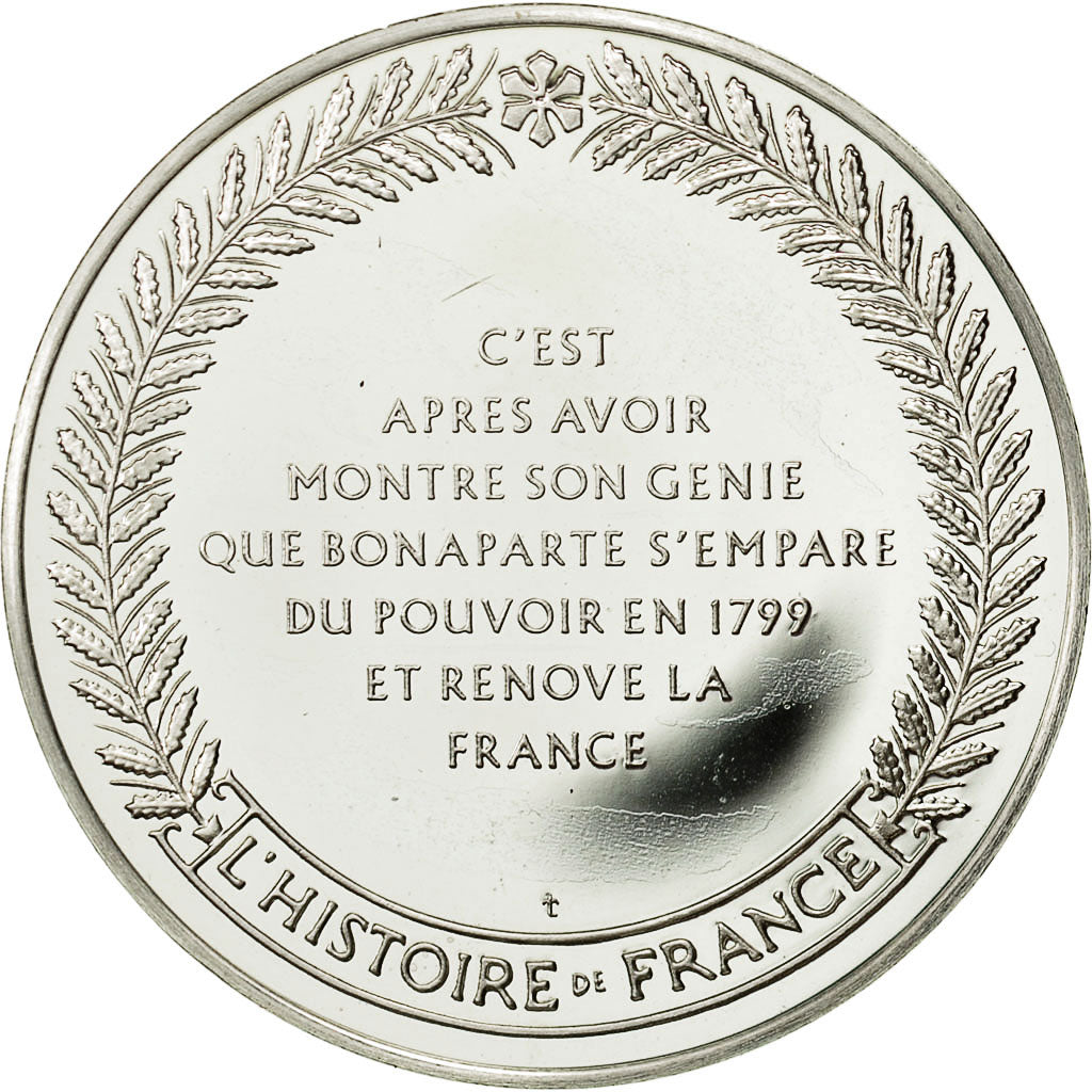 France, Médaille, Napoléon Bonaparte, Grand Génie Militaire, SPL, Argent