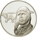 France, Medal, Aviation, Charles Lindbergh,1927, MS(64), Silver