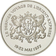 France, Medal, Le Dernier Voyage de l'Orient Express, MS(65-70), Silver