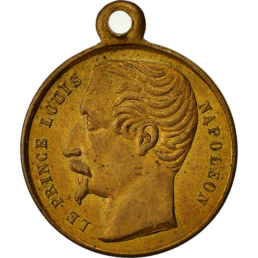 France, Medal, Louis Napoléon Bonaparte Réélu au Suffrage Universel