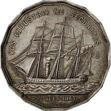 France, Token, Compagnie d'Assurances Maritimes Anonyme, Bordeaux, 1863