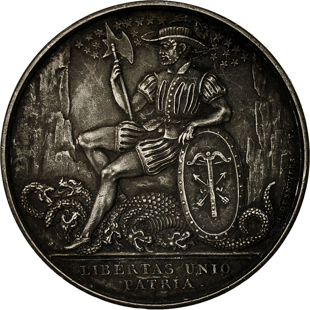 Switzerland, Medal, Société Helvétique de Bienfaisance à Paris, 1821