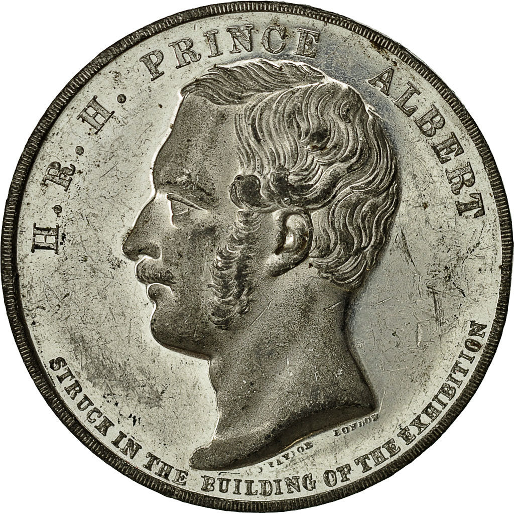 United Kingdom , Medal, Prince Albert, Grande Exhibition Internationale
