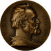 France, Medal, Victor Hugo, 1902, Chaplain, AU(55-58), Bronze
