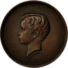 France, Medal, Napoléon IV, Société du Prince  Impérial, 1862, Peyre