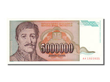 Yugoslavia, 5,000,000 Dinara, 1993, KM #132, UNC(65-70), AA 1923621