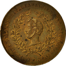 France, Médaille, Mort de Ferdinand Philippe, Duc d'Orléans, 1842, TTB, Cuivre