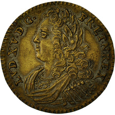 France, Token, Louis XV, Nuremberg, AU(50-53), Brass