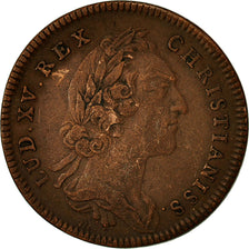 Francja, Token, Louis XV, Etats de Bourgogne, 1752, EF(40-45), Miedź