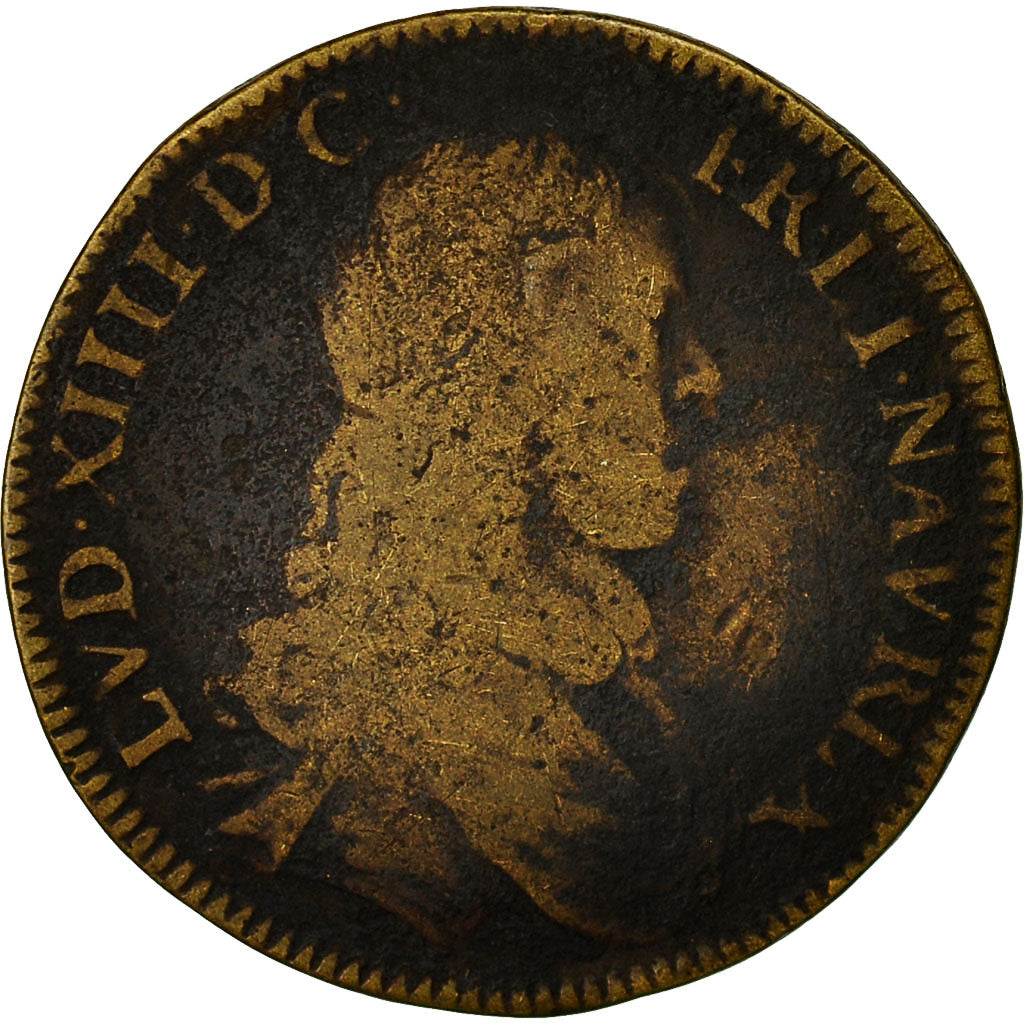 Frankrijk, Token, Louis XIV, Conseil du Roi, FR, Tin, Feuardent:235