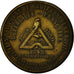 France, Token, Levée de l'Interdit Electoral, 1848, EF(40-45), Brass