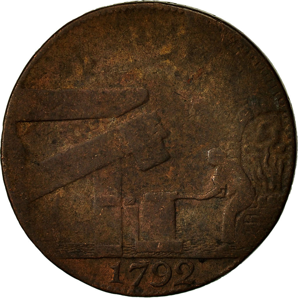 United Kingdom , Token, John Wilkinson Iron Master, 1792, VF(30-35), Copper