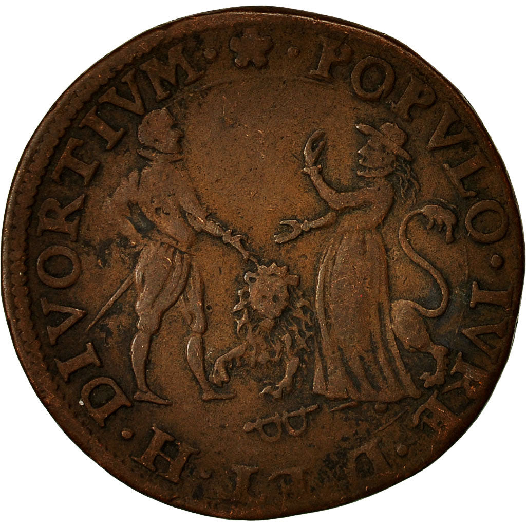 Netherlands, Token, Provinces Unies, Dordrecht, 1583, EF(40-45), Copper