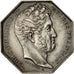 Francia, Token, Louis XVIII, Compagnie des Notaires de Corbeil, Peuvrier, SPL-