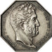 Francia, Token, Louis XVIII, Compagnie des Notaires de Corbeil, Peuvrier, SPL-