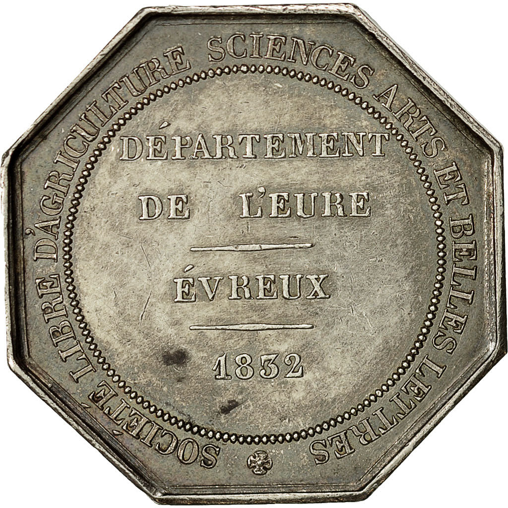 Francia, Token, Louis-Philippe Ier, Société Libre d'Agriculture d'Evreux