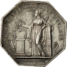 France, Token, Chambre des Notaires d'Evreux, Brasseux, AU(55-58), Silver