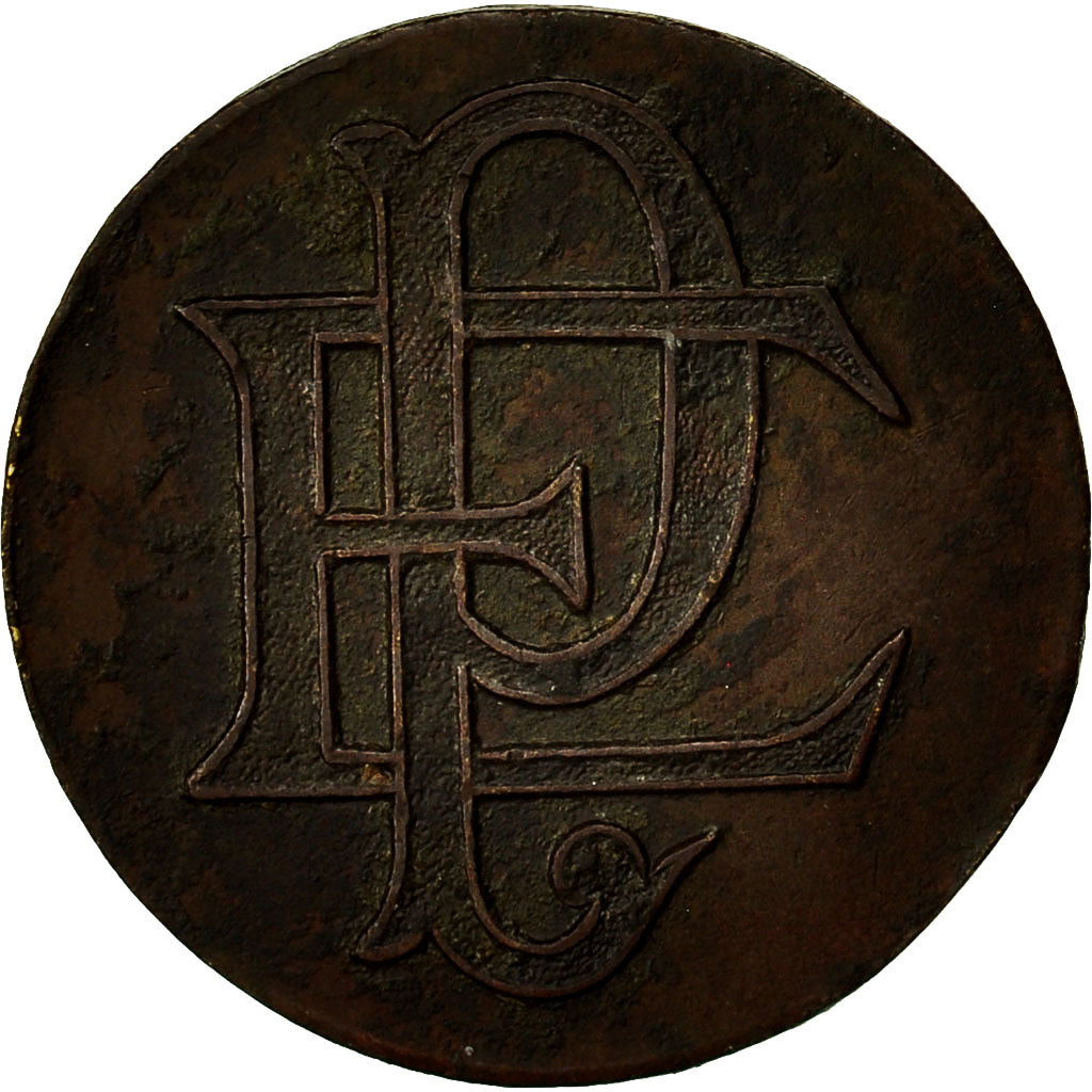 Francja, Token, Salle des Auditions, Rouen, AU(50-53), Miedź