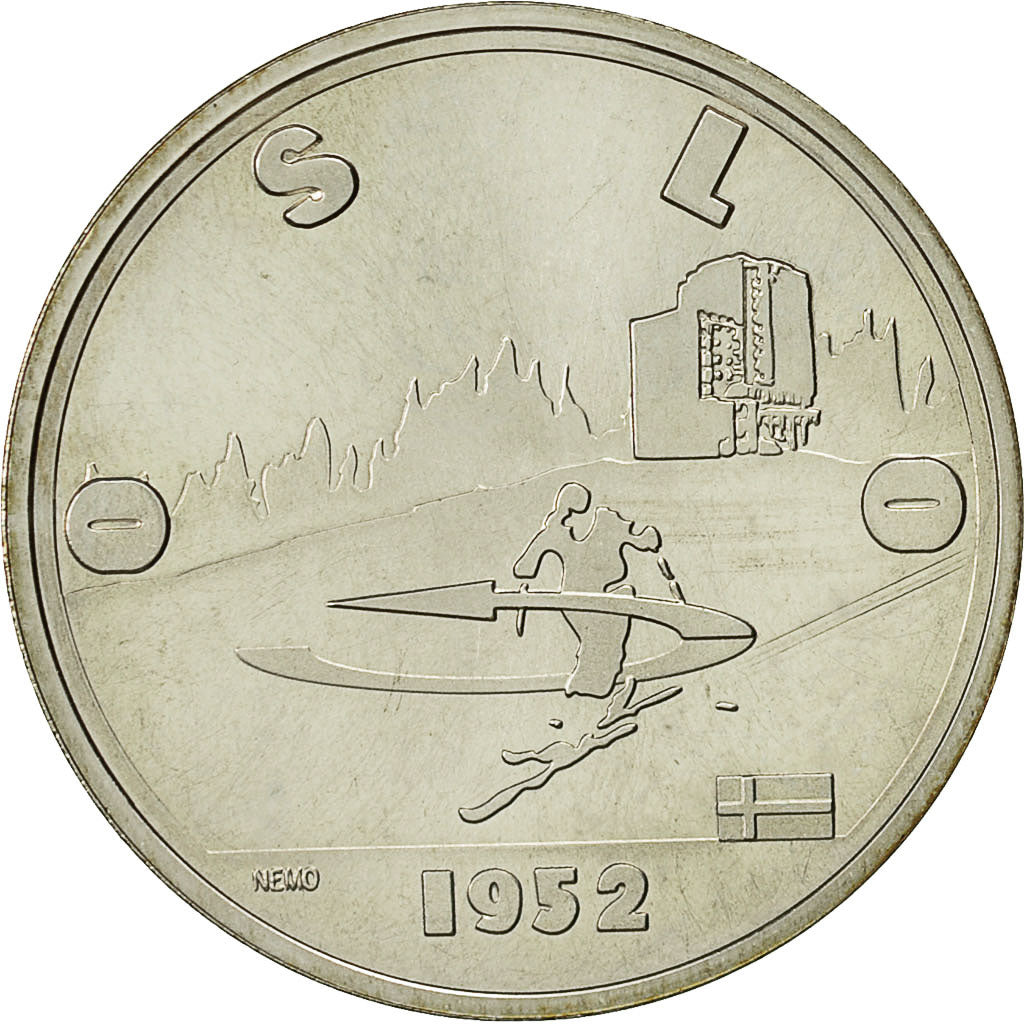 France, Médaille, Jeux Olympiques d'Albertville, Oslo, 1992, SPL+, Argent