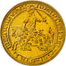France, Medal, Franc à Cheval, Outils de Frappe Monétaire, 1981, MS(64), Gilt