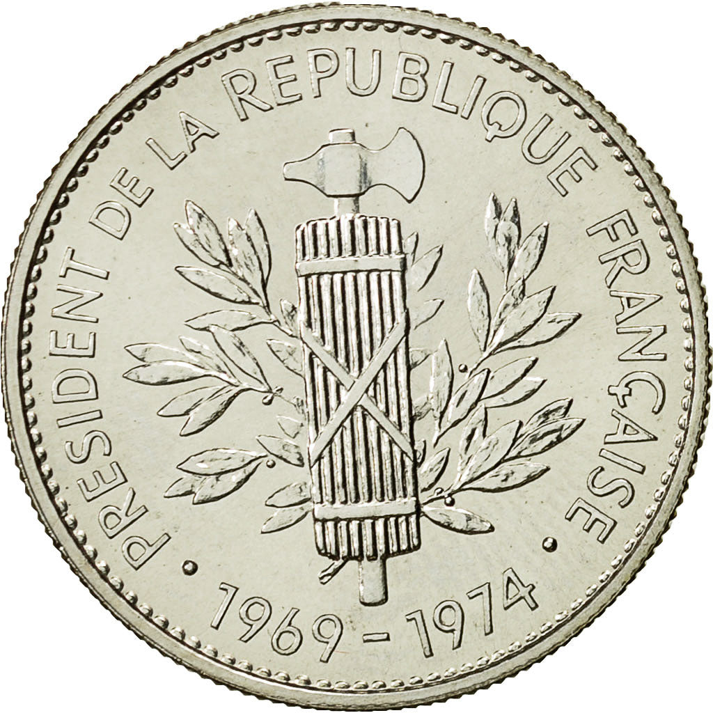 France, Medal, Georges Pompidou, Président de la République Française, 1982