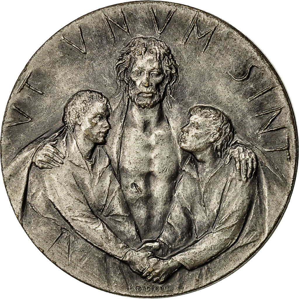 Vatican, Medal, Jubilé pour l'Année Sainte, Rome, 1975, AU(55-58), Silvered