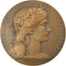 France, Medal, Marianne, République Française, Dupuis.D, MS(63), Bronze